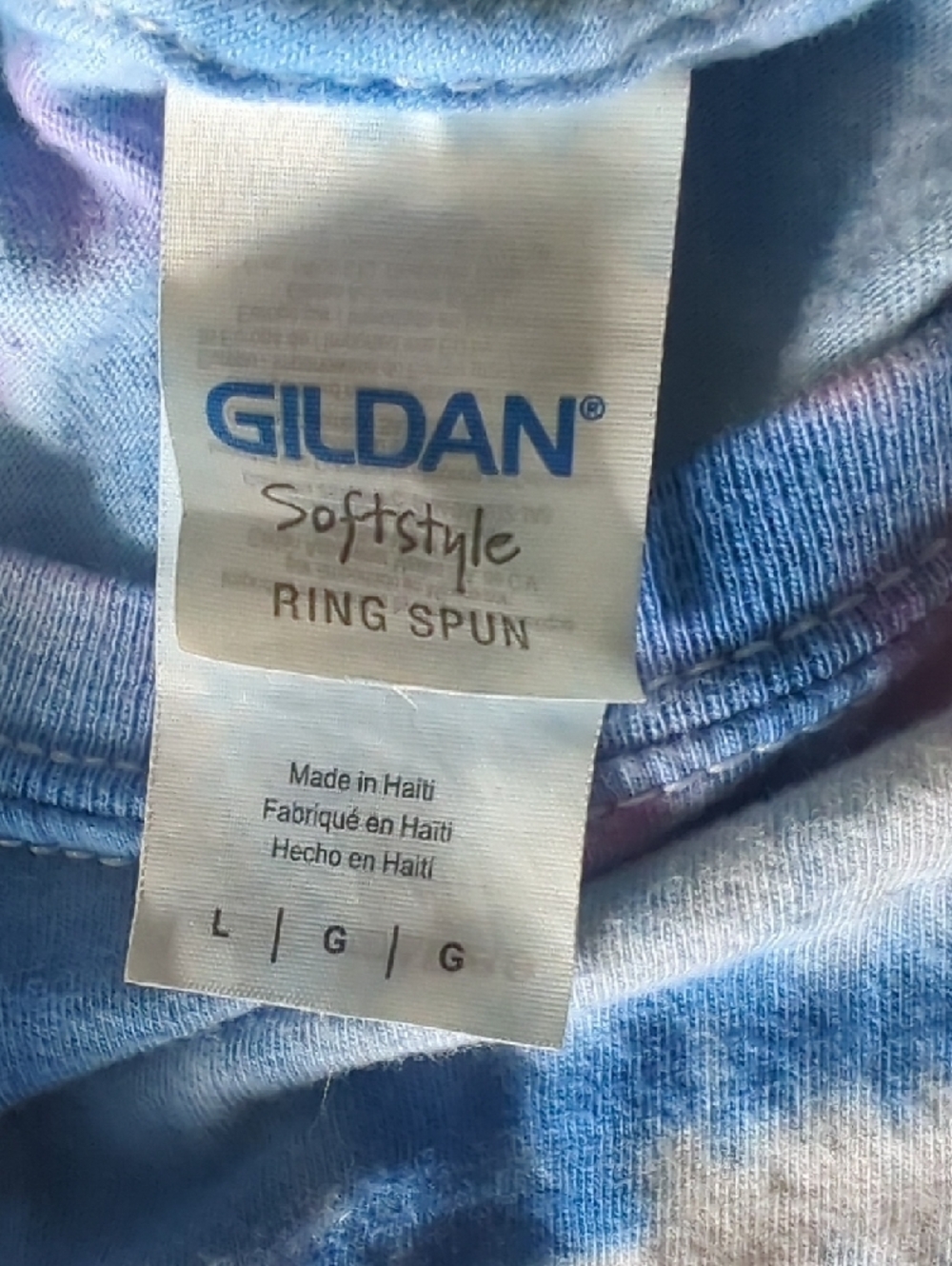 Grateful Dead Blue & pink Tie-Dye Short Sleeve - Picture 4 of 4